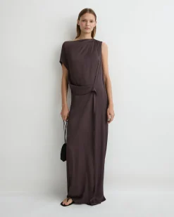 Ardea Draped Dress -*BONDI BORN Sale