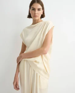 Ardea Draped Shoulder Top -*BONDI BORN Discount