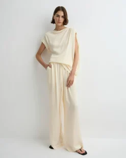 Ardea Draped Shoulder Top -*BONDI BORN Discount