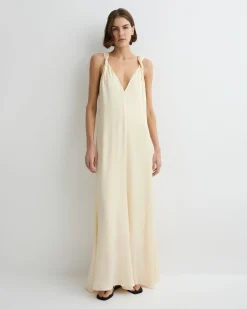 Ardea Twist Shoulder Maxi Dress -*BONDI BORN New