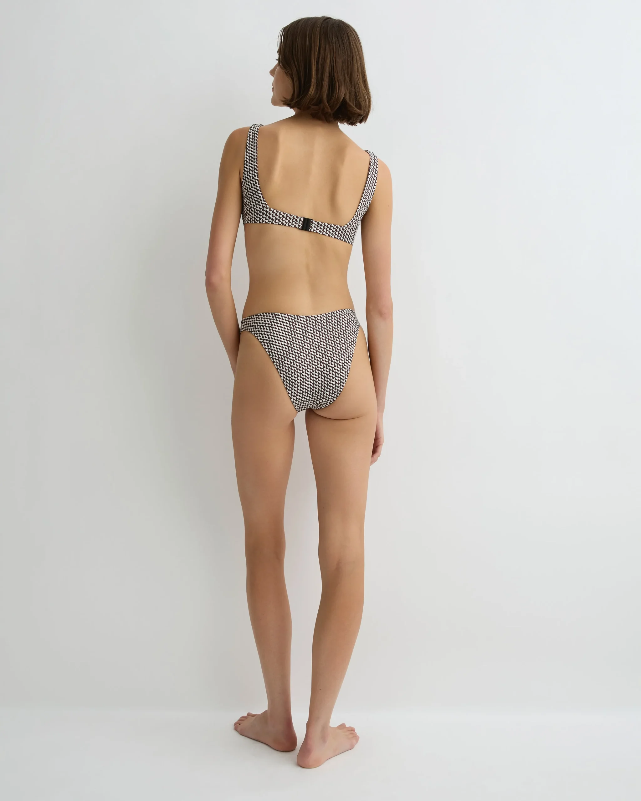 Aria Bikini Top - Mocha Dot (Embodee™)*BONDI BORN Hot