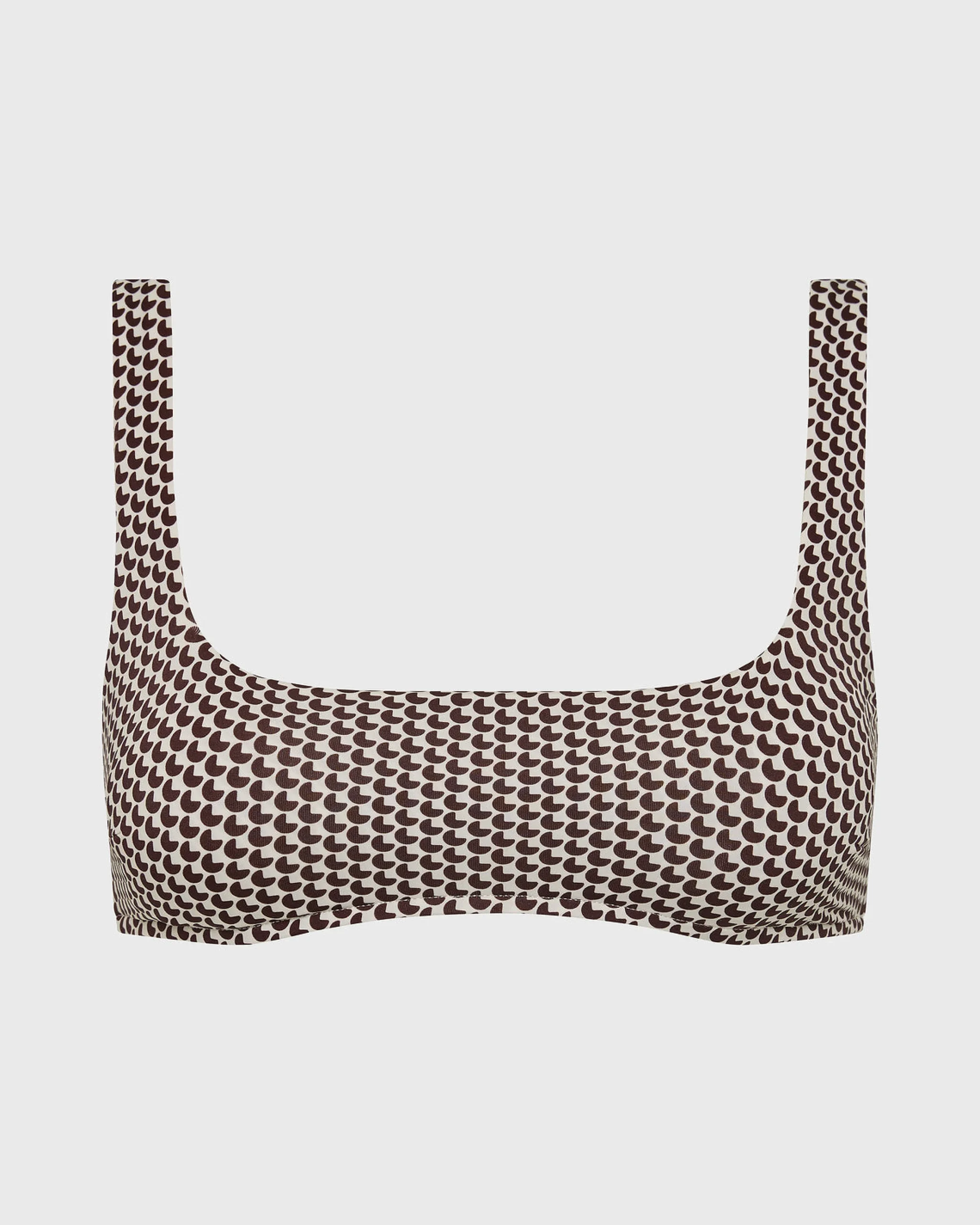 Aria Bikini Top - Mocha Dot (Embodee™)*BONDI BORN Hot