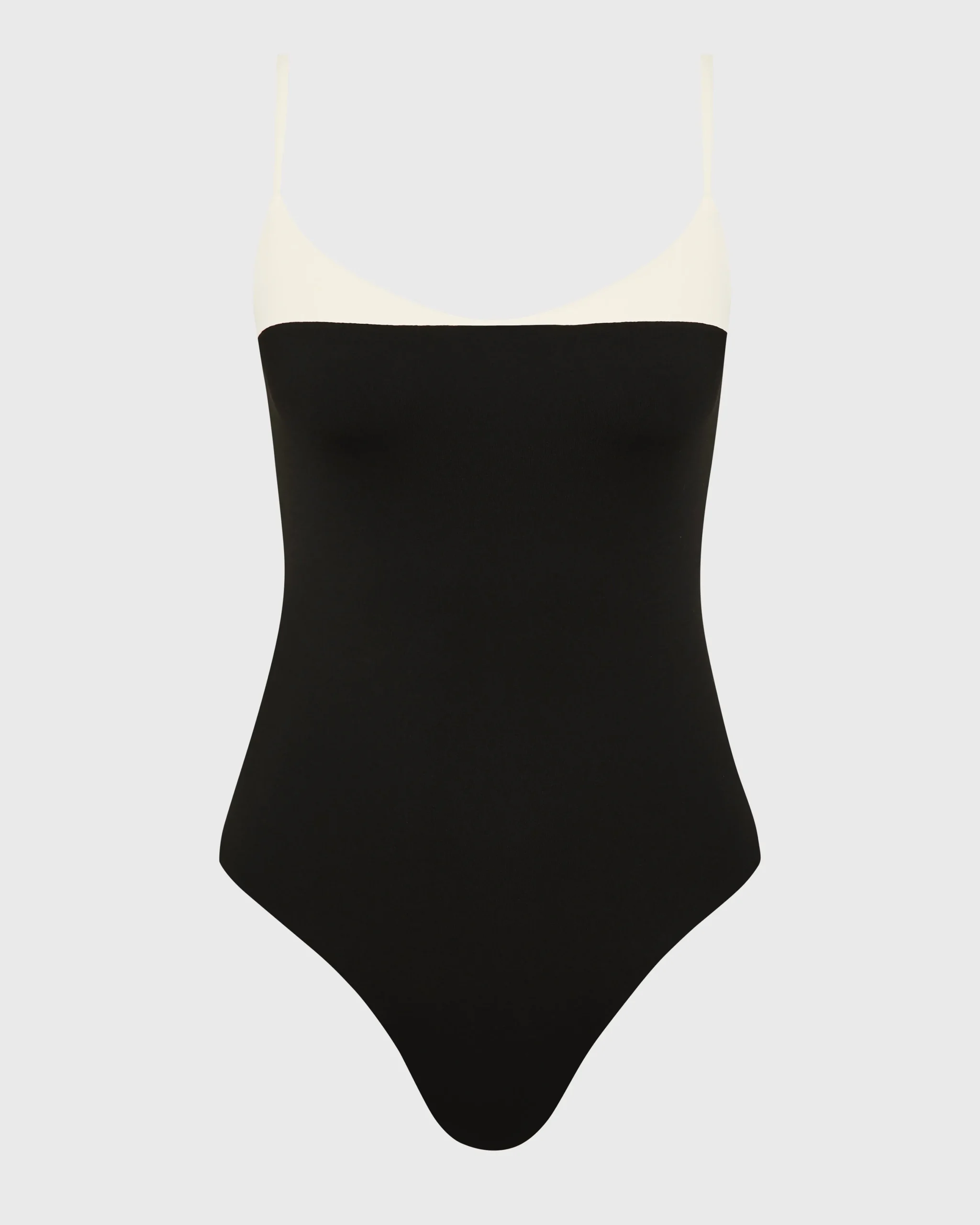 Bernadette One Piece - Black & Porcelain (Embodee™ )*BONDI BORN New