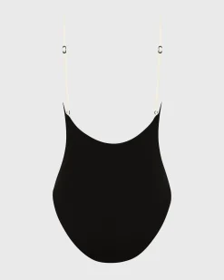 Bernadette One Piece - Black & Porcelain (Embodee™ )*BONDI BORN New