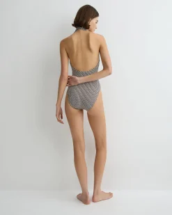 Blair One Piece - Mocha Dot (Embodee™)*BONDI BORN Sale