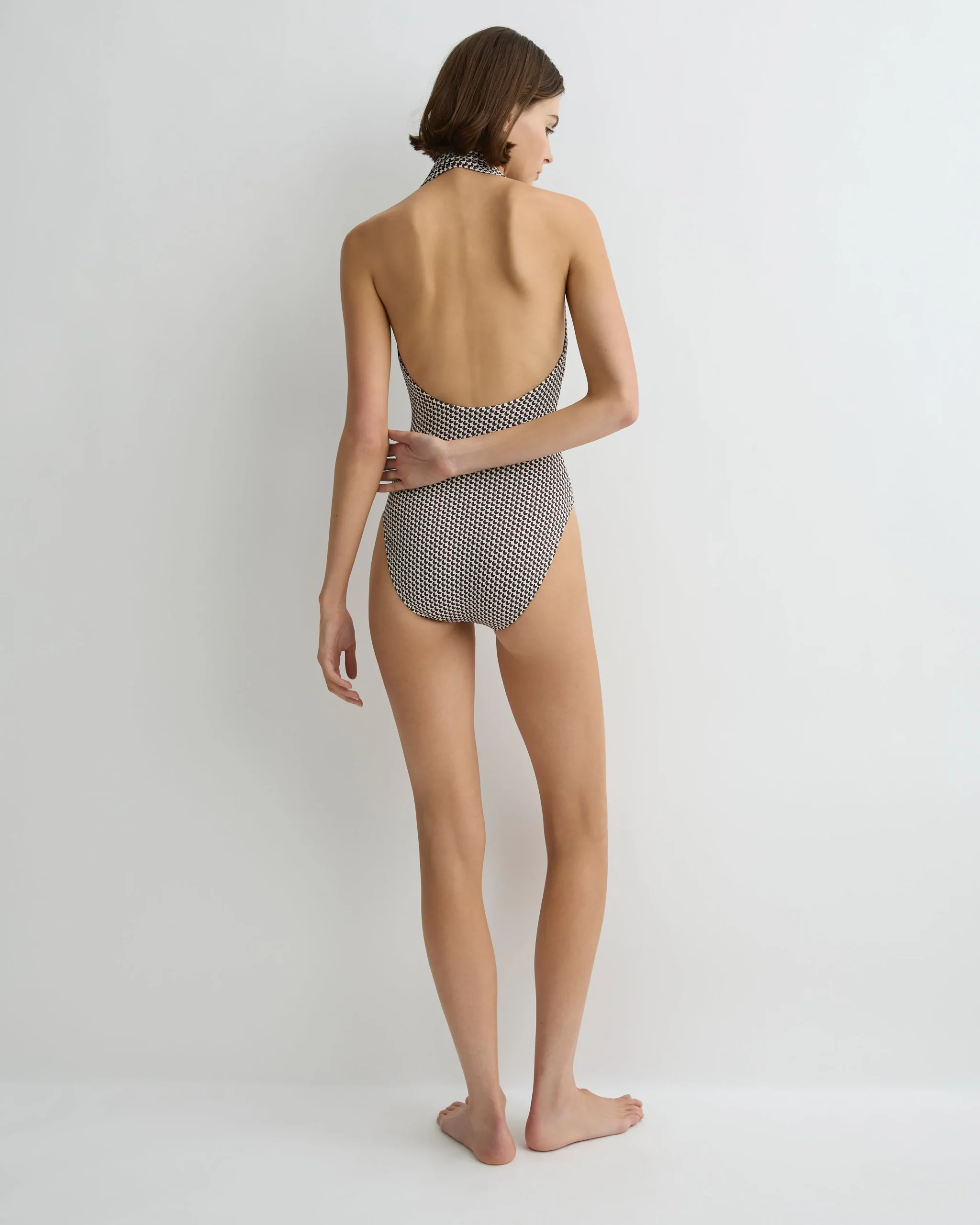 Blair One Piece - Mocha Dot (Embodee™)*BONDI BORN Sale