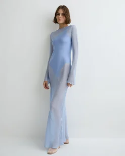 Capri Silk Bias Long Dress -*BONDI BORN