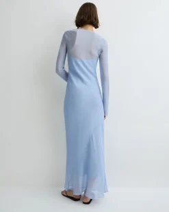 Capri Silk Bias Long Dress -*BONDI BORN