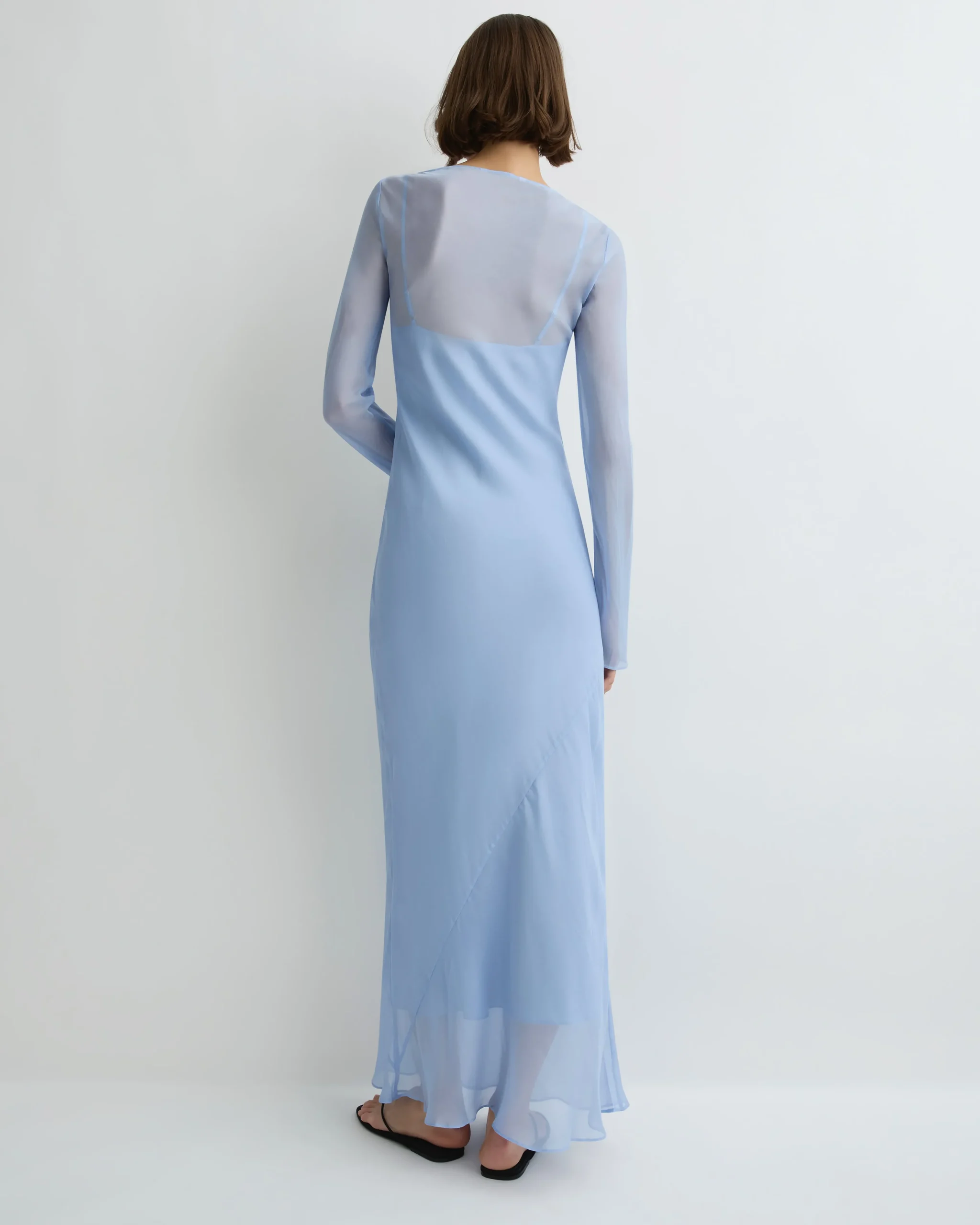 Capri Silk Bias Long Dress -*BONDI BORN