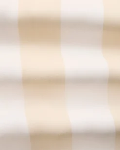 Capri Silk Kimono Sleeve Maxi - Ecru Stripe*BONDI BORN