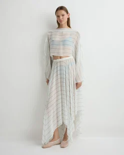 Capri Silk Square Skirt -*BONDI BORN Outlet