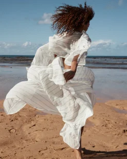 Capri Silk Square Skirt -*BONDI BORN Outlet