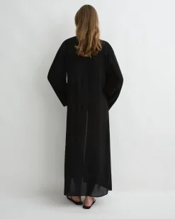 Cremona Tie-Front Maxi Coverup -*BONDI BORN