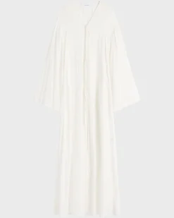 Cremona Tie-Front Maxi Coverup -*BONDI BORN New