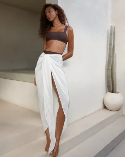 Cremona Tie-Front Sarong -*BONDI BORN Outlet