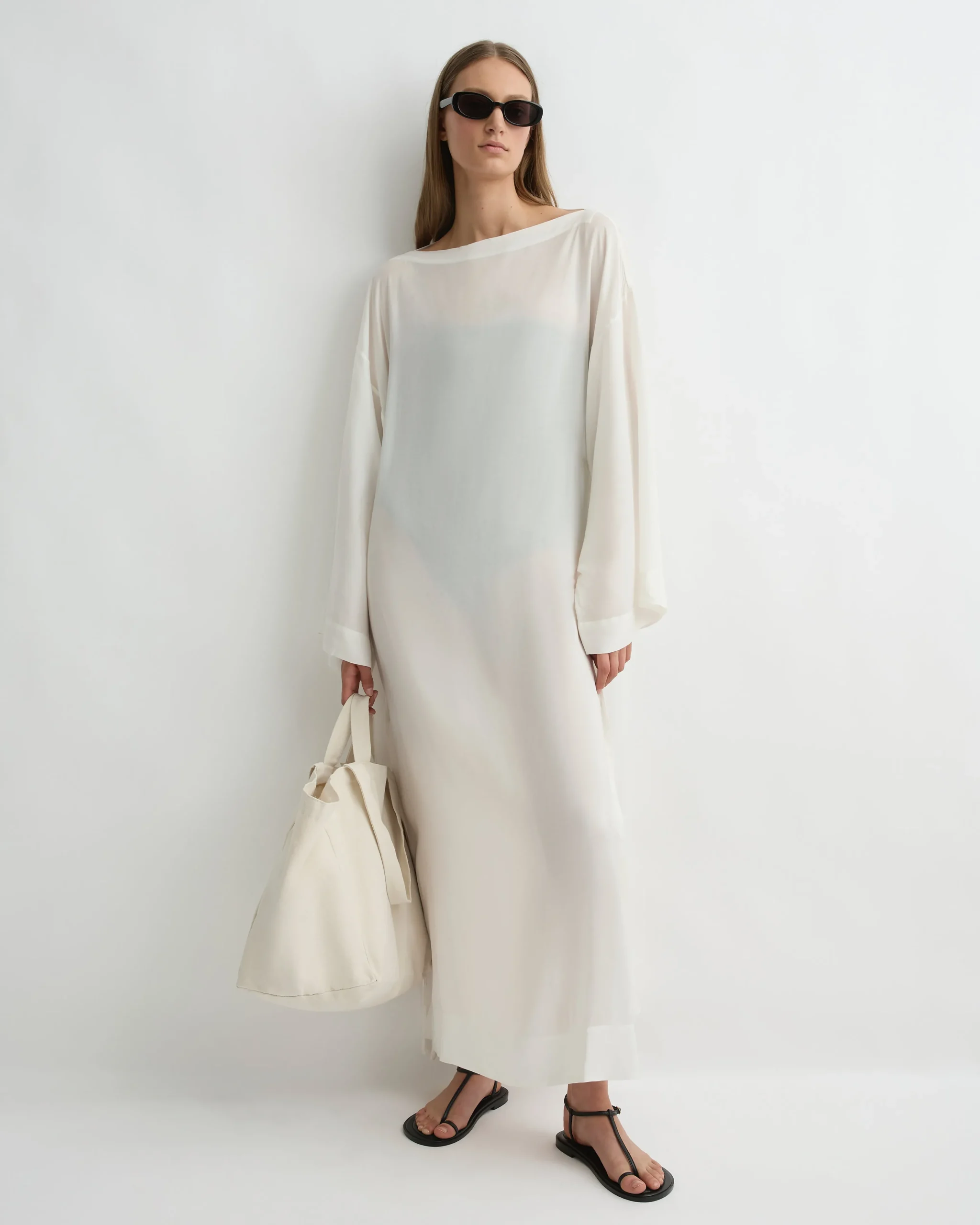 Cremona Tie-Side Maxi Coverup -*BONDI BORN Discount