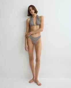 Isabella Bikini Top - Mocha Dot (Embodee™)*BONDI BORN Clearance