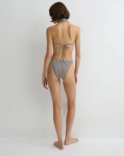 Isabella Bikini Top - Mocha Dot (Embodee™)*BONDI BORN Clearance