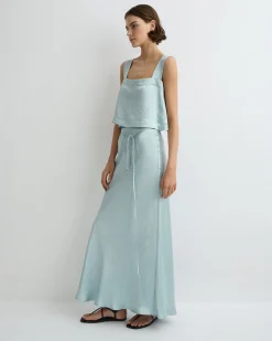 Kobe Bias Maxi Skirt -*BONDI BORN Hot