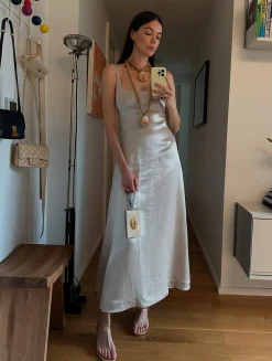 Kobe Exposed Back Maxi Dress -*BONDI BORN Clearance