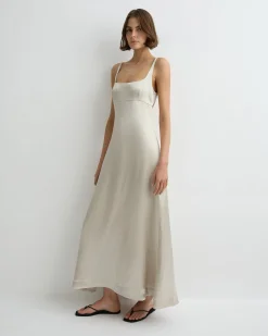 Kobe Exposed Back Maxi Dress -*BONDI BORN Clearance