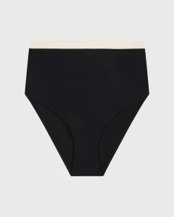 Lina Bikini Bottom - Black & Pearl (Sculpteur®)*BONDI BORN Discount