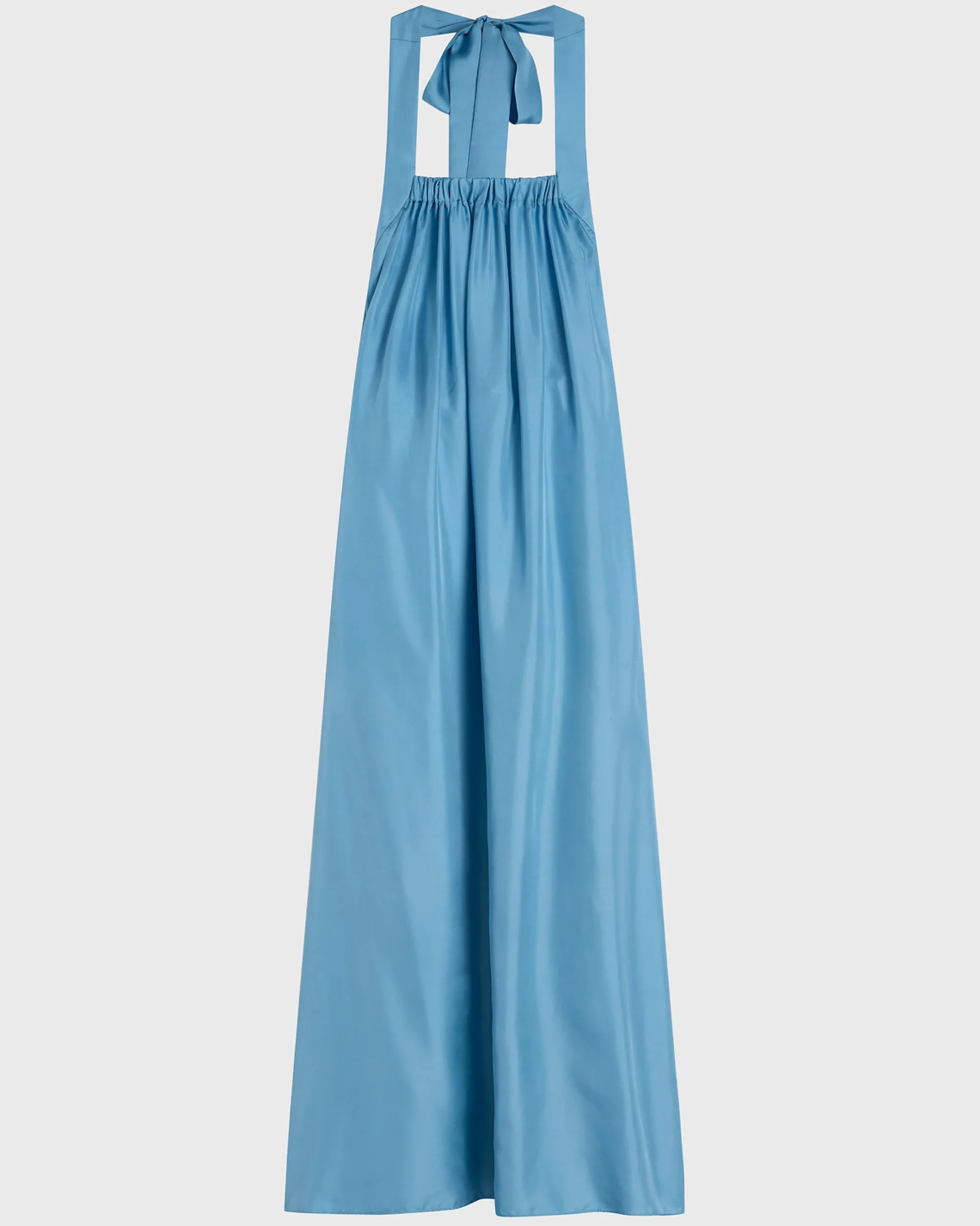 Marfa Silk Halter Maxi Dress -*BONDI BORN Hot
