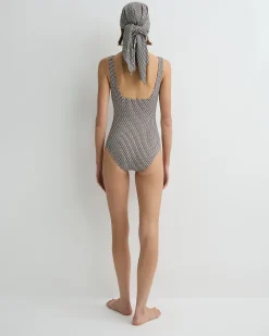 Margot One Piece - Mocha Dot (Embodee™)*BONDI BORN Discount