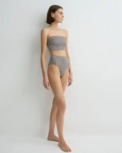 Poppy Bikini Bottom - Mocha Dot (Embodee™)*BONDI BORN Clearance