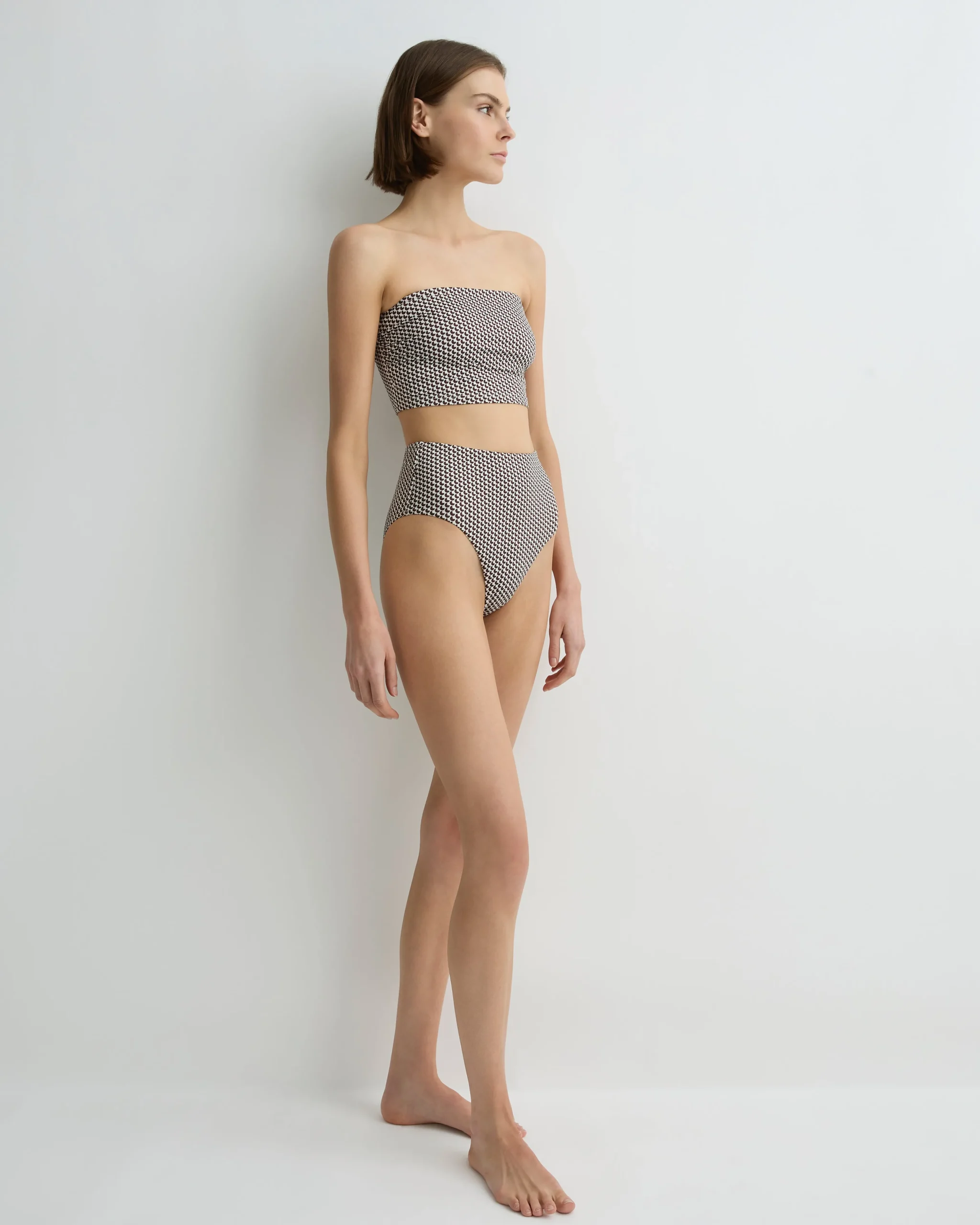 Poppy Bikini Bottom - Mocha Dot (Embodee™)*BONDI BORN Clearance