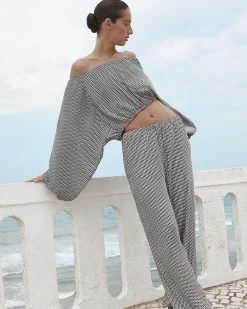 Salema Balloon Top - Mocha Dot*BONDI BORN Sale