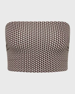 Stella Bikini Top - Mocha Dot (Embodee™)*BONDI BORN Hot