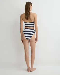 Stella Bikini Top – Navy & White Stripe (Embodee™)*BONDI BORN Hot