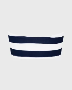 Stella Bikini Top – Navy & White Stripe (Embodee™)*BONDI BORN Hot